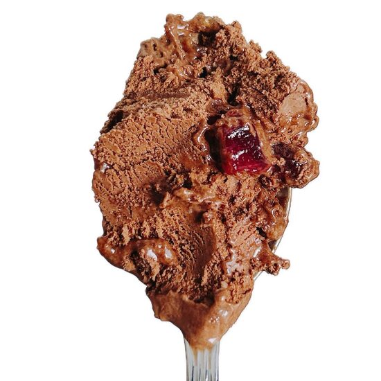  Melnās šokolādes desa ar marmelādi 500ml